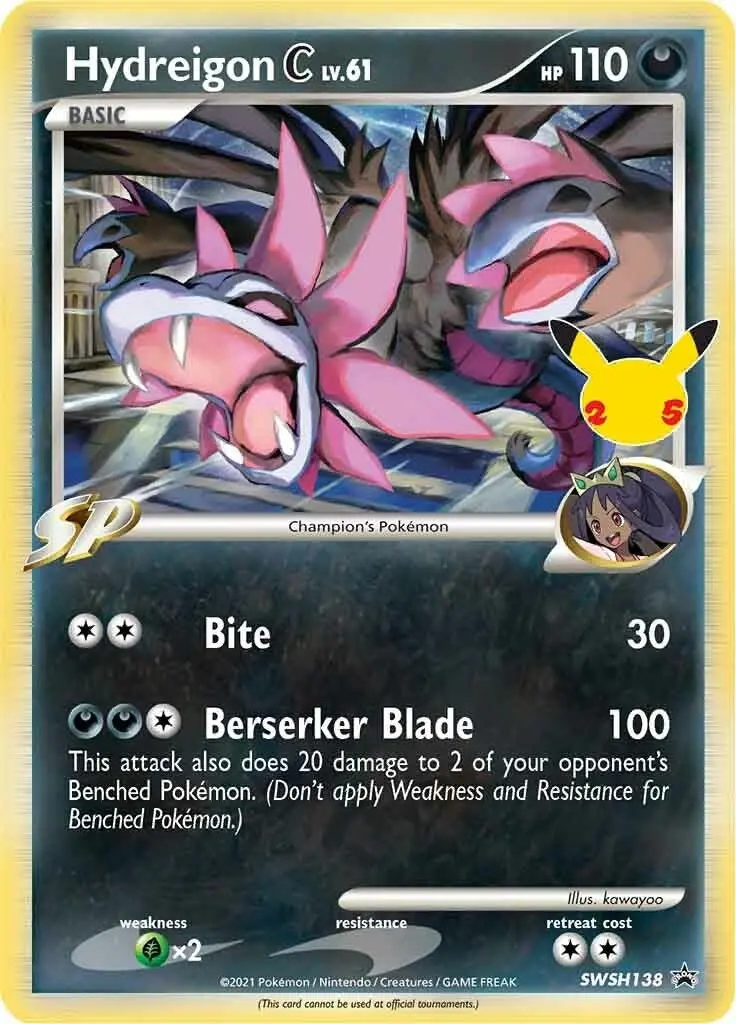 Hydreigon C Lv.61 - Swsh138 (Swsh138) (Swsd) 1
