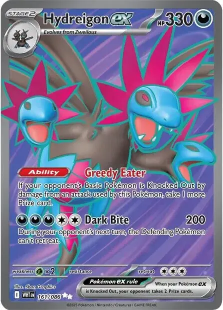 Hydreigon Ex (161/086) (Wht) 1
