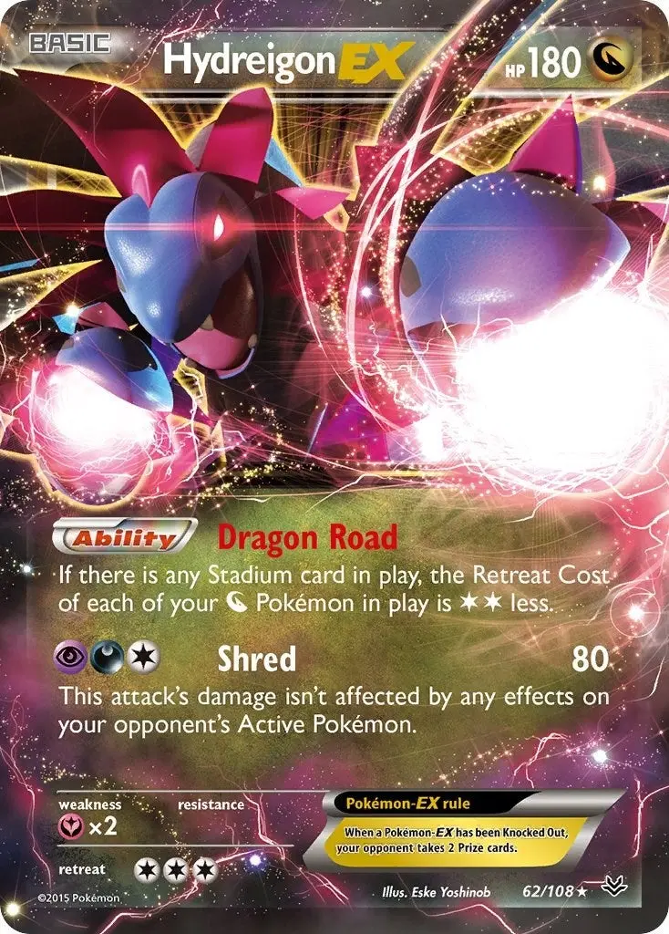 Hydreigon Ex (62/108) (Ros) 1