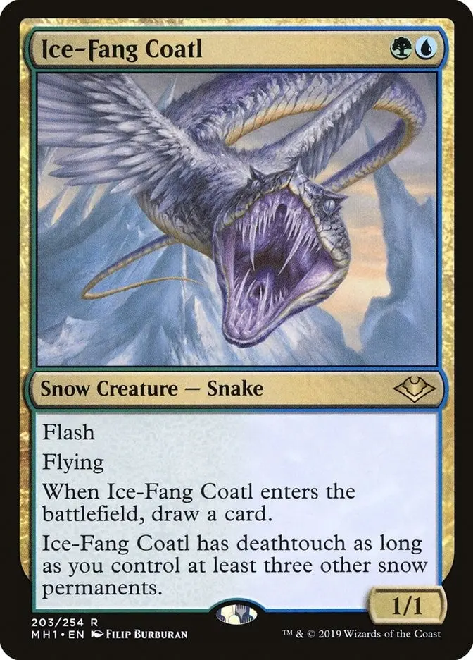 Ice-Fang Coatl (203) (Mh1) 1