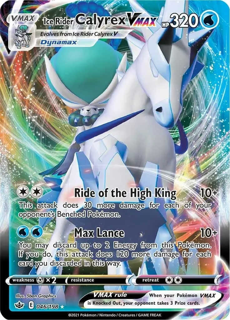 Ice Rider Calyrex Vmax (046/198) (Swsh06) 1