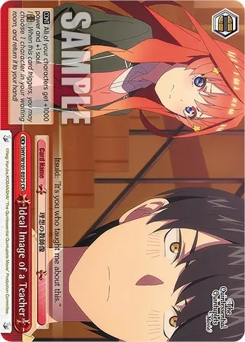 Ideal Image Of A Teacher (5Hy/W101-E075 Cr) [The Quintessential Quintuplets Movie] 1