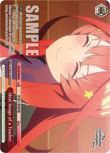 Ideal Image Of A Teacher (5Hy/W101-E075ofr Ofr) [The Quintessential Quintuplets Movie] 1