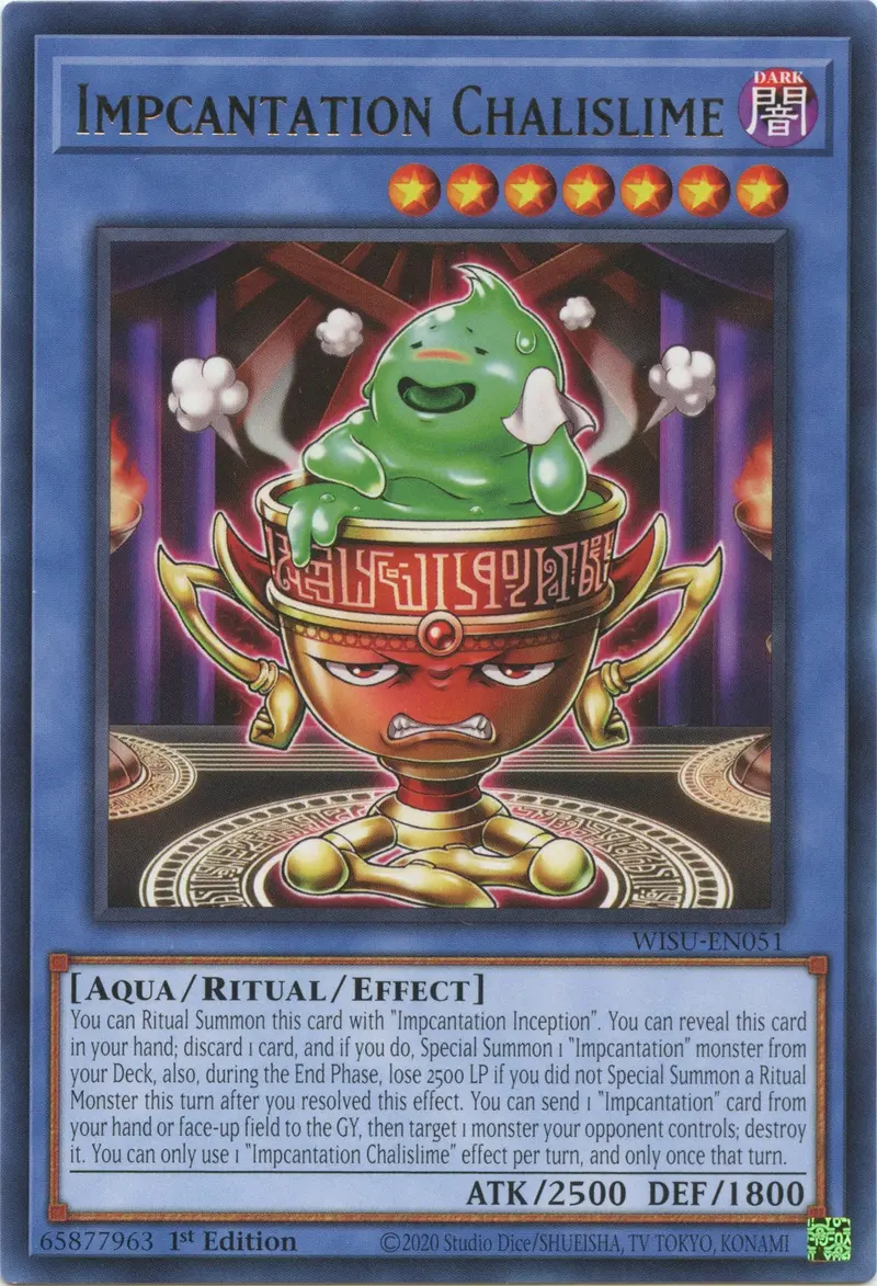 Impcantation Chalislime [Wisu-En051] Rare 1