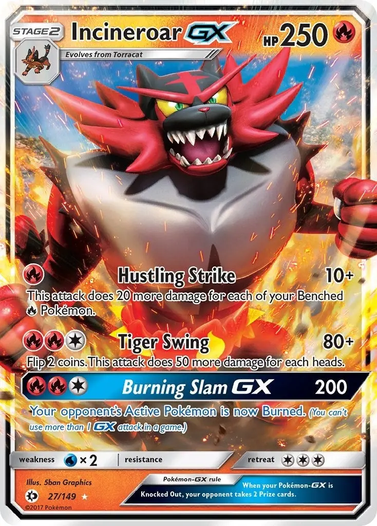 Incineroar Gx (27/149) (Sm01) 1