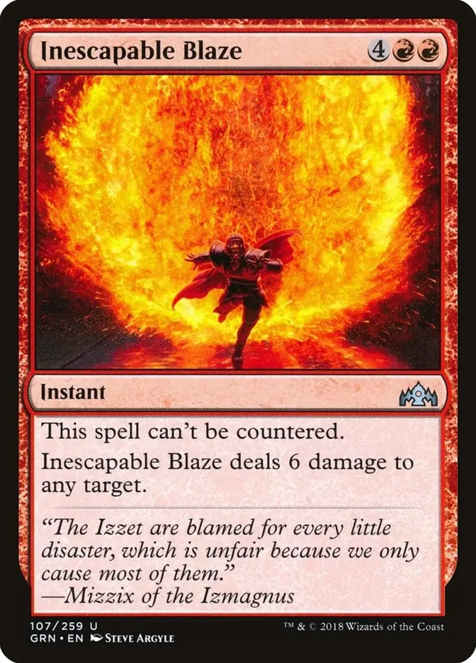 Inescapable Blaze (107) (Grn) 1