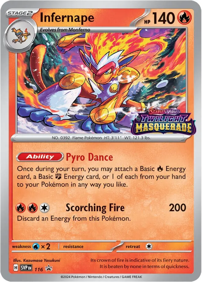Infernape - 116 (116) (Svp) 1