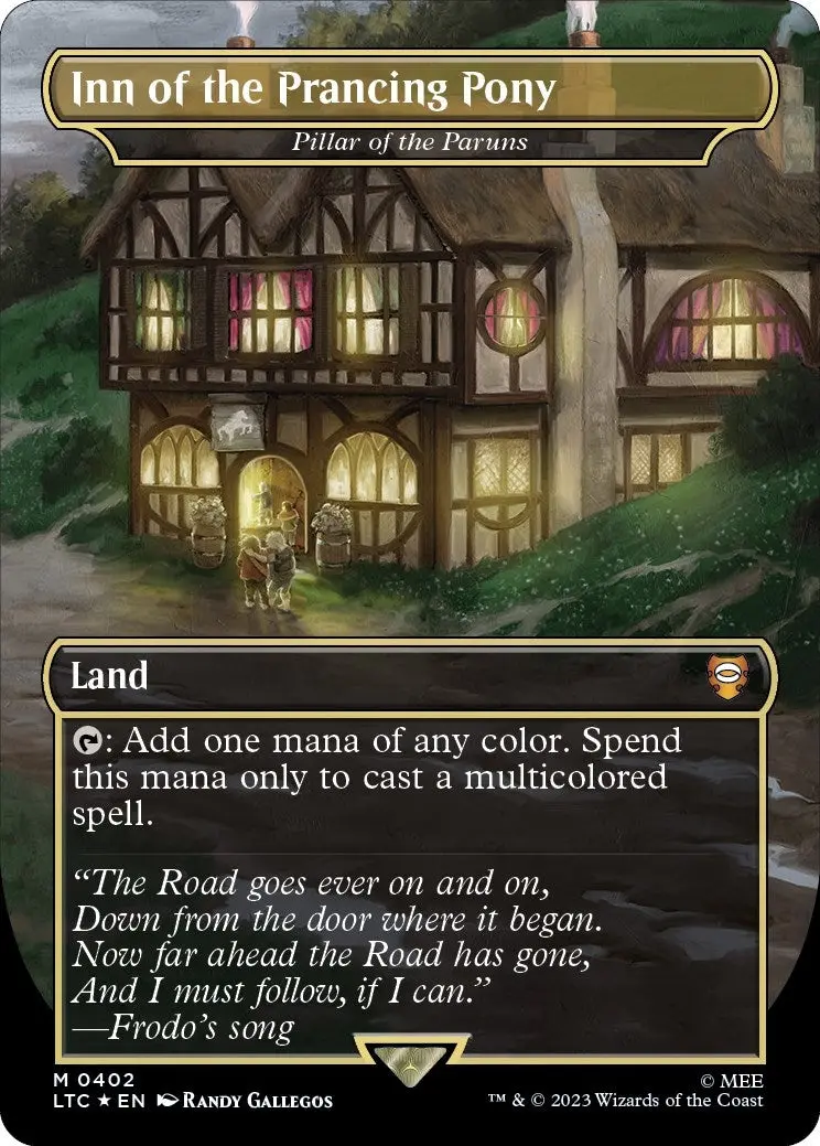 Inn Of The Prancing Pony - Pillar Of The Paruns (Surge Foil) (402) (Ltc) 1