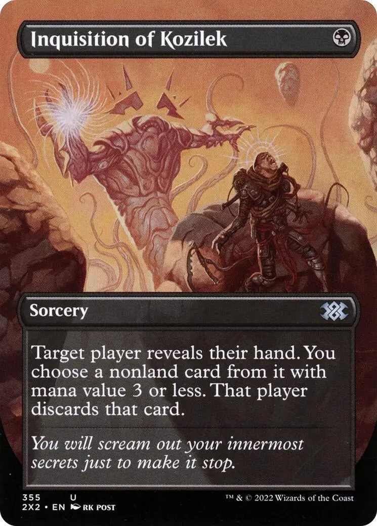 Inquisition Of Kozilek (Borderless) (355) (2X2) 1