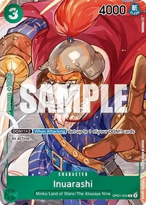 Inuarashi (Box Topper) (Op01-034) (Op01) 1