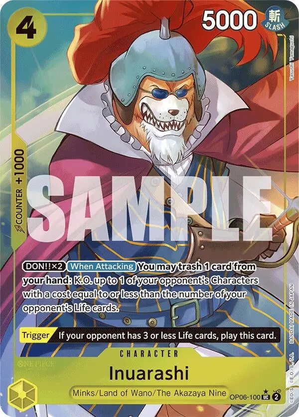 Inuarashi (Full Art) (Op06-100) (Prb-01) 1