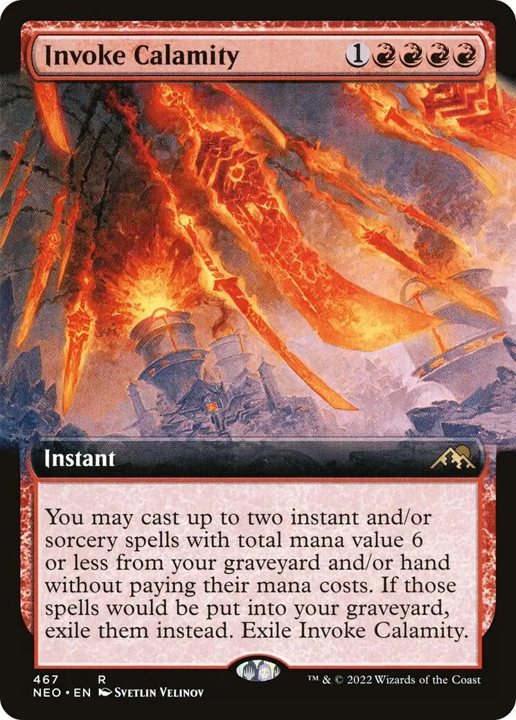 Invoke Calamity (Extended Art) (467) (Neo) 1