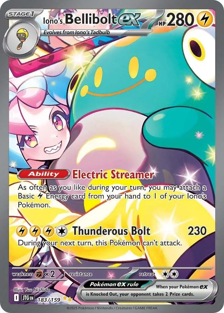 Iono's Bellibolt Ex (183/159) (Jtg) 1