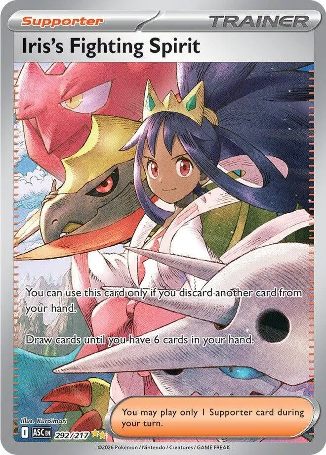Iris's Fighting Spirit (292/217) (Asc) 1