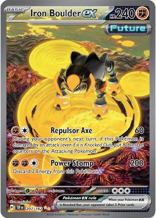 Iron Boulder Ex (207/162) (Tef) 1
