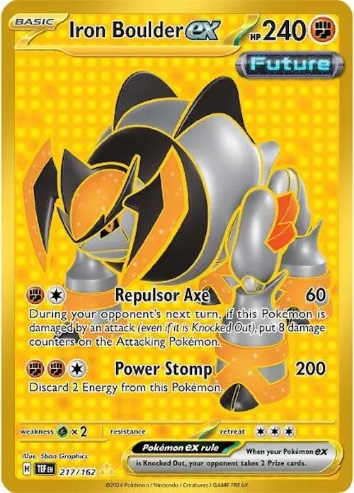 Iron Boulder Ex (217/162) (Tef) 1