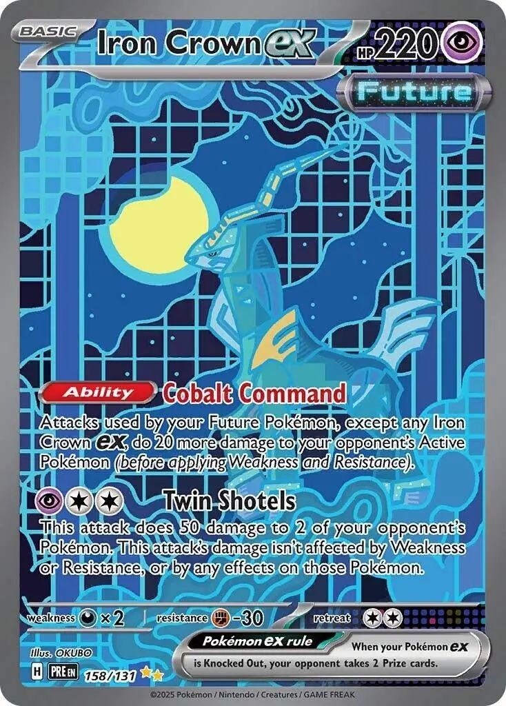 Iron Crown Ex (158/131) (Pre) 1