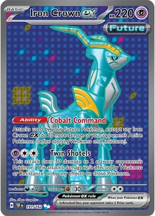 Iron Crown Ex (191/162) (Tef) 1
