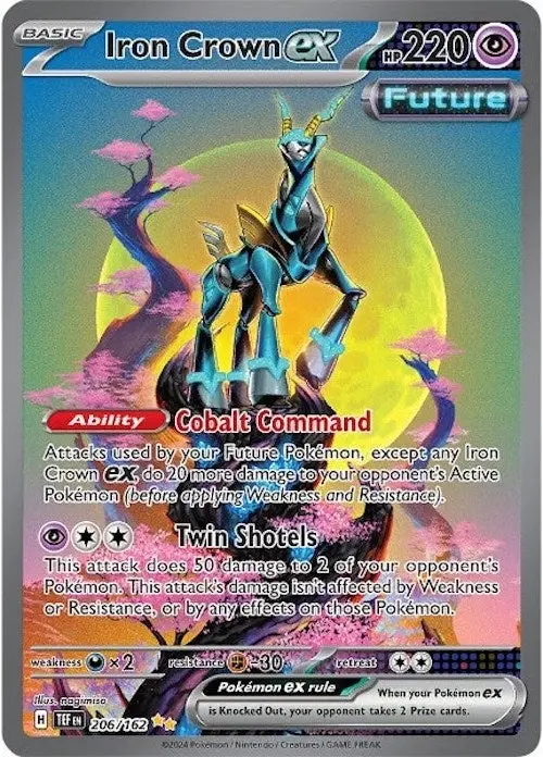 Iron Crown Ex (206/162) (Tef) 1