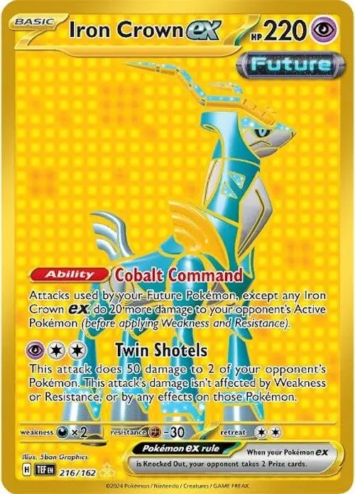 Iron Crown Ex (216/162) (Tef) 1