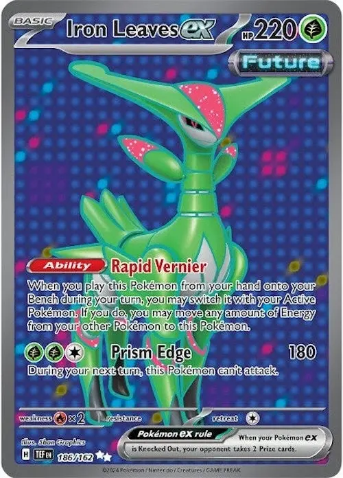 Iron Leaves Ex (186/162) (Tef) 1