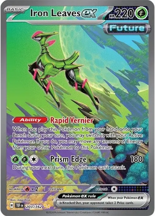 Iron Leaves Ex (203/162) (Tef) 1