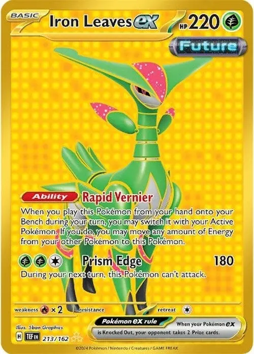 Iron Leaves Ex (213/162) (Tef) 1