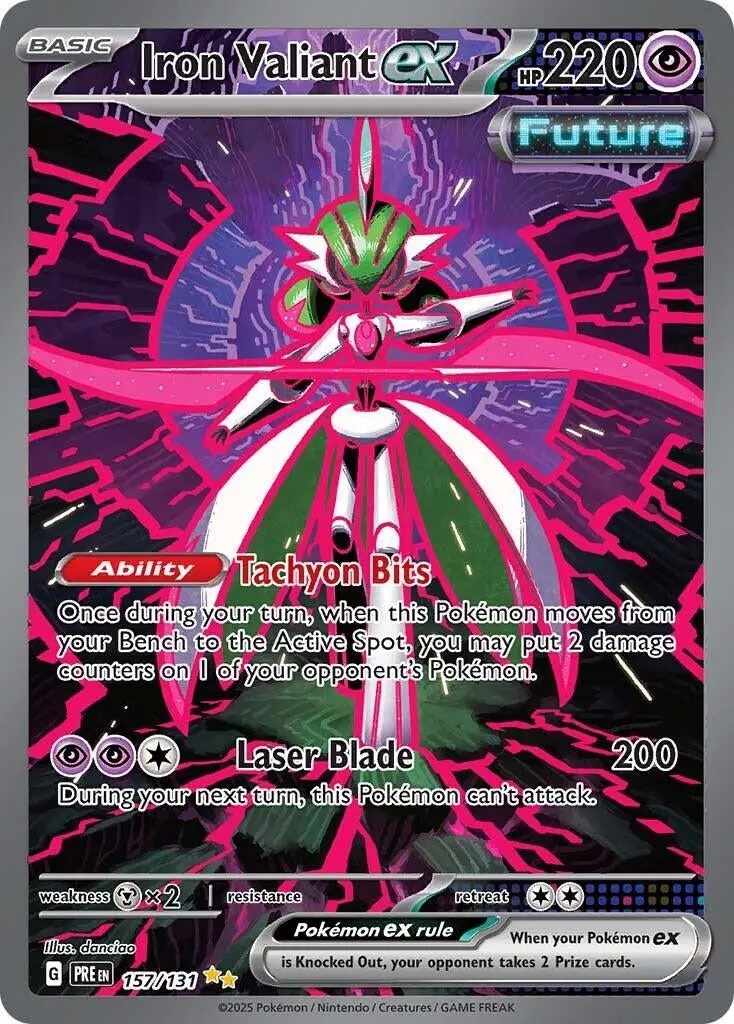 Iron Valiant Ex (157/131) (Pre) 1