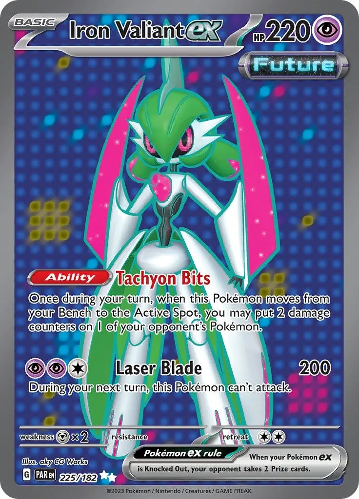 Iron Valiant Ex (225/182) (Par) 1