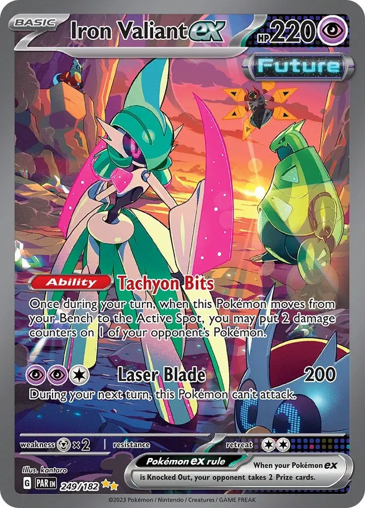 Iron Valiant Ex (249/182) (Par) 1