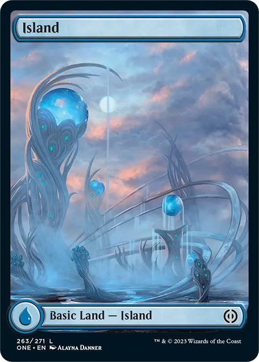 Island (263) - Full Art (263) (One) 1