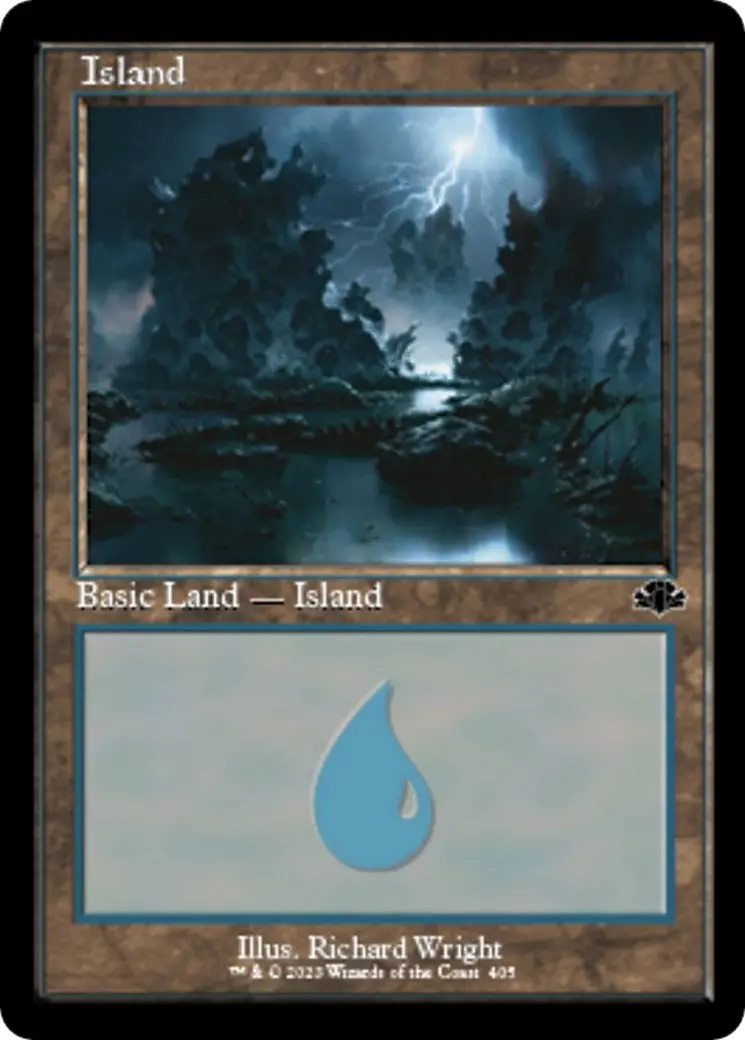 Island (405) (Retro Frame) (405) (Dmr) 1