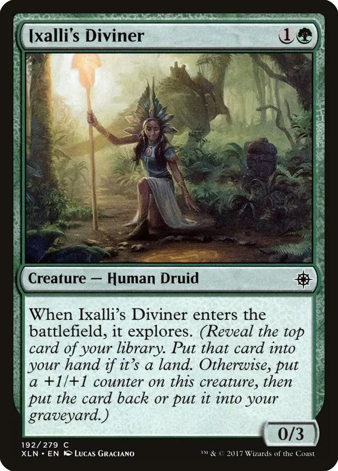 Ixalli's Diviner (192) (Xln) 1