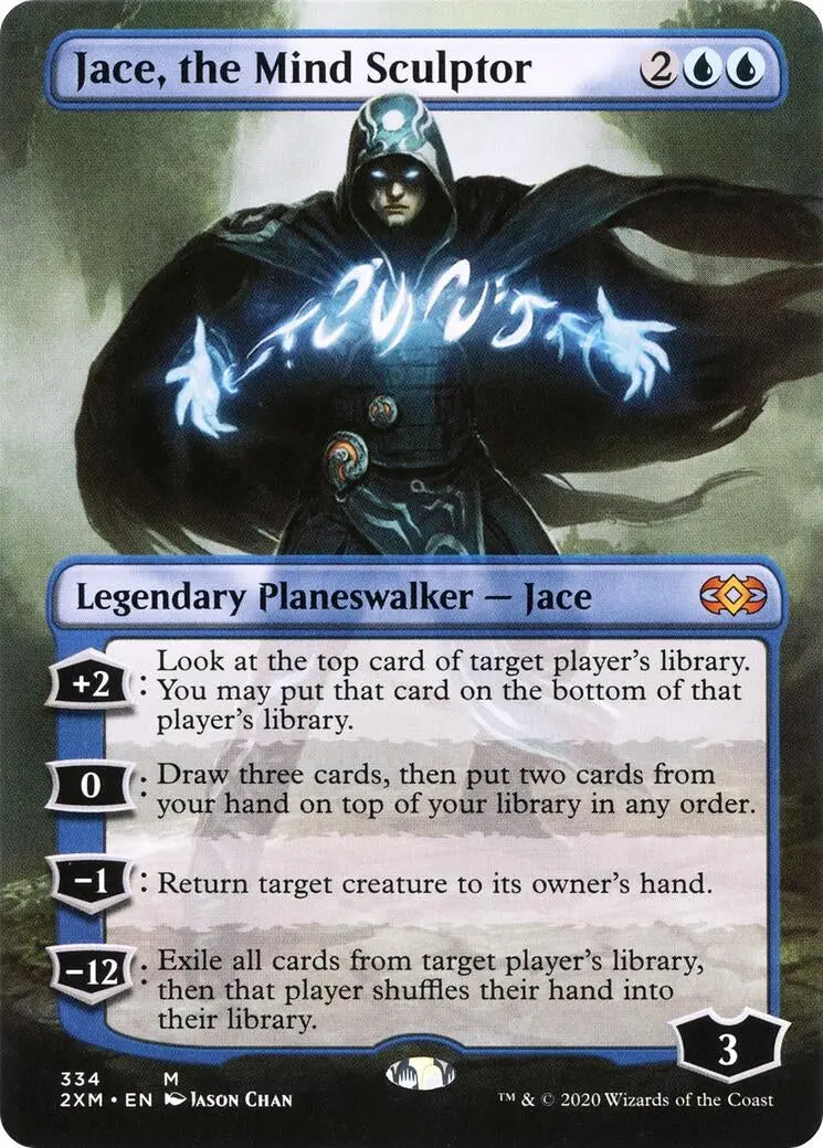 Jace, The Mind Sculptor (Borderless) (334) (2Xm) 1