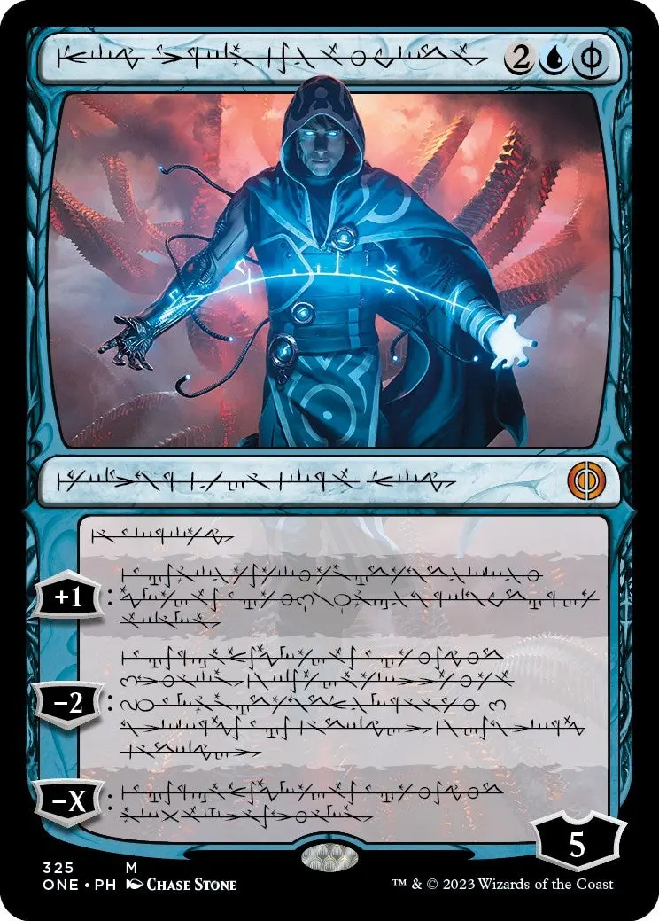 Jace, The Perfected Mind (Phyrexian) (325) (One) 1