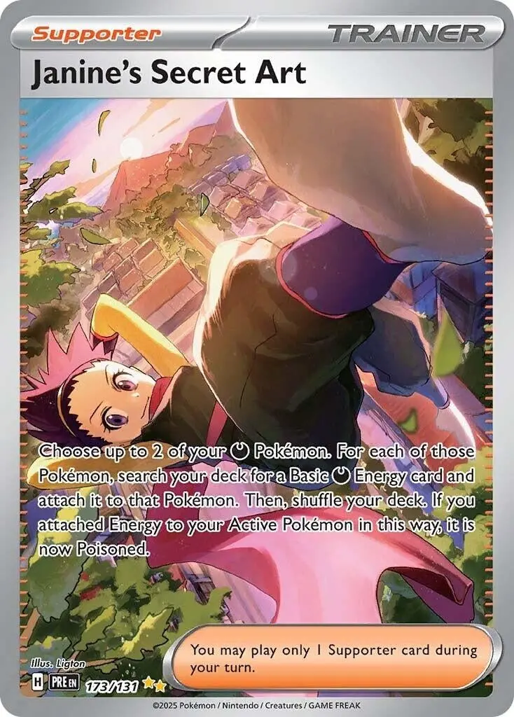 Janine's Secret Art (173/131) (Pre) 1