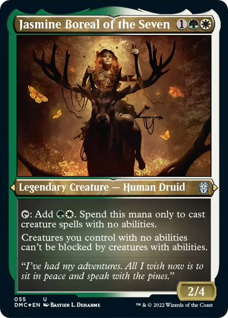 Jasmine Boreal Of The Seven (Foil Etched) (55) (Dmc) 1
