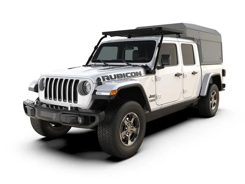 Jeep Gladiator Jt (2019 Onwards) Cab Over Camper Slimline Ii Roof Rack Kit 1
