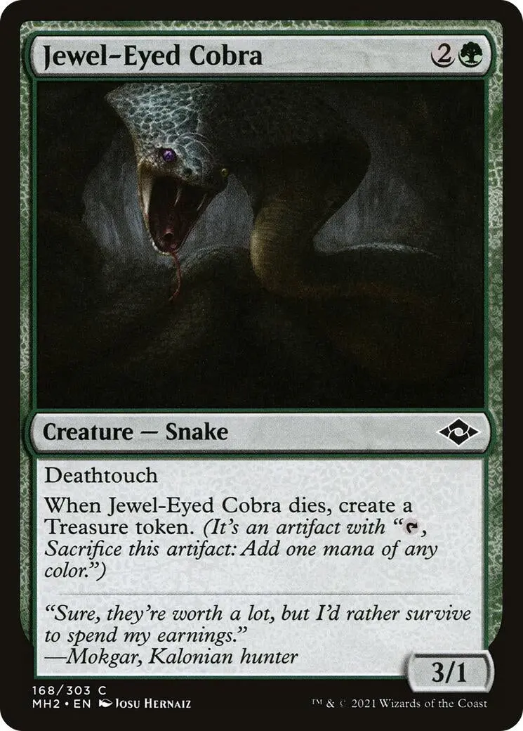 Jewel-Eyed Cobra (168) (Mh2) 1
