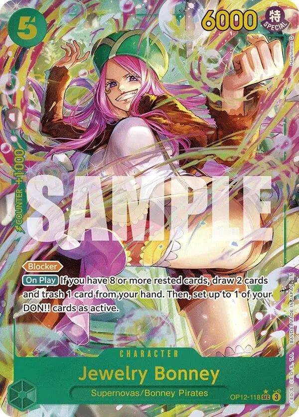 Jewelry Bonney (118) (Alternate Art) (Op12-118) (Op12) 1