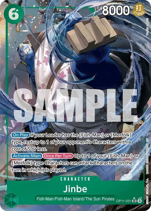 Jinbe (031) (Alternate Art) (Op11-031) (Op11) 1