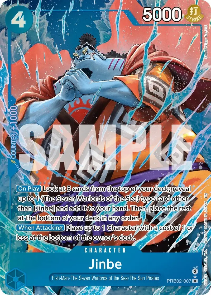 Jinbe - Prb02-007(Alternate Art) (Prb02-007) (Prb-02) 1