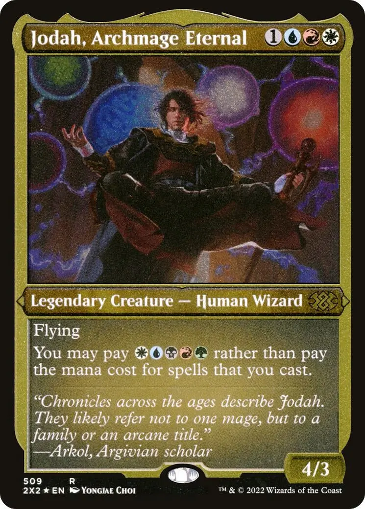 Jodah, Archmage Eternal (Foil Etched) (509) (2X2) 1