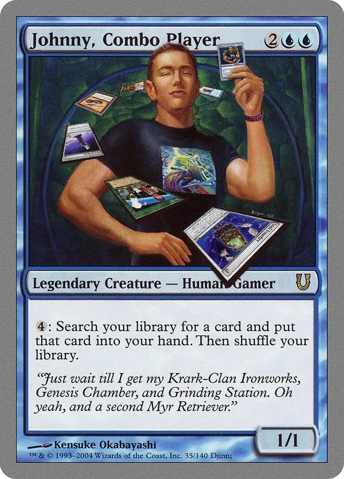 Johnny, Combo Player (35) (Unh) 1