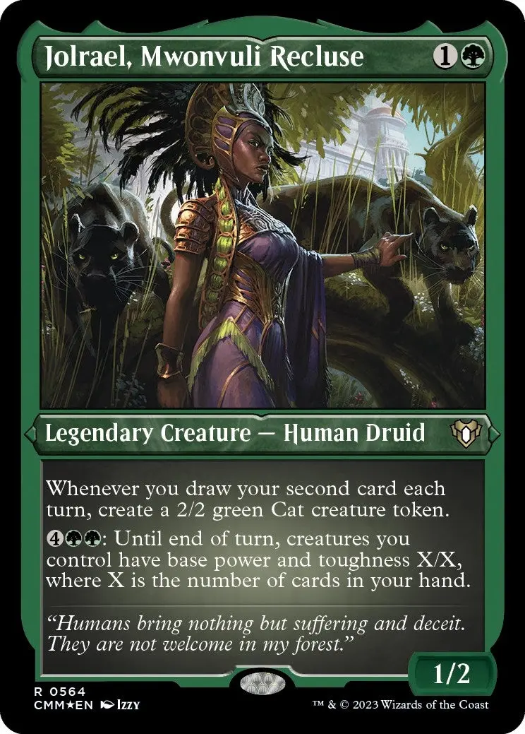 Jolrael, Mwonvuli Recluse (Foil Etched) (564) (Cmm) 1