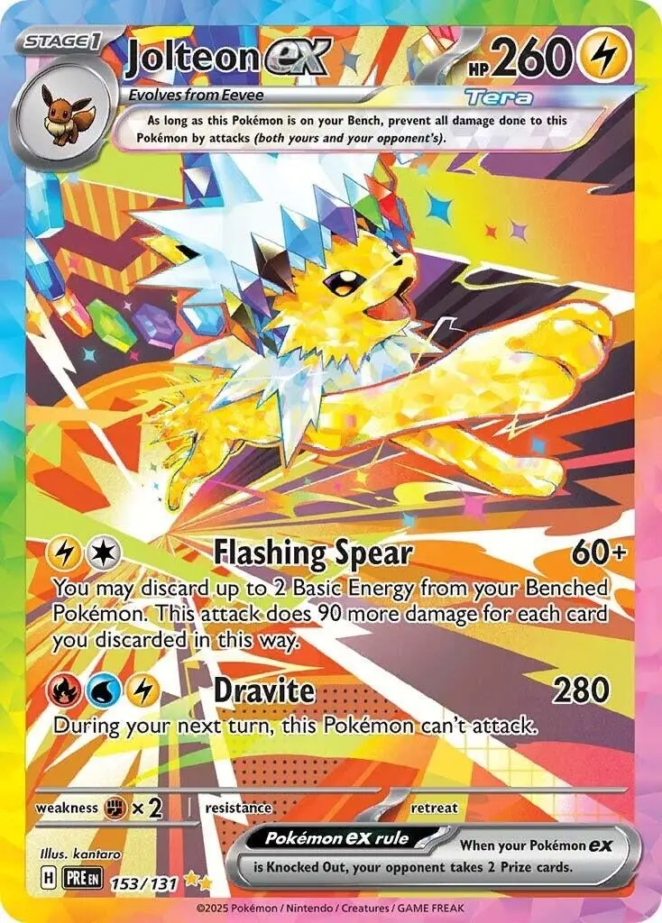Jolteon Ex (153/131) (Pre) 1