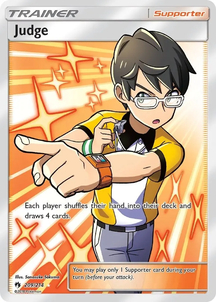 Judge (Full Art) (209/214) (Sm8) 1