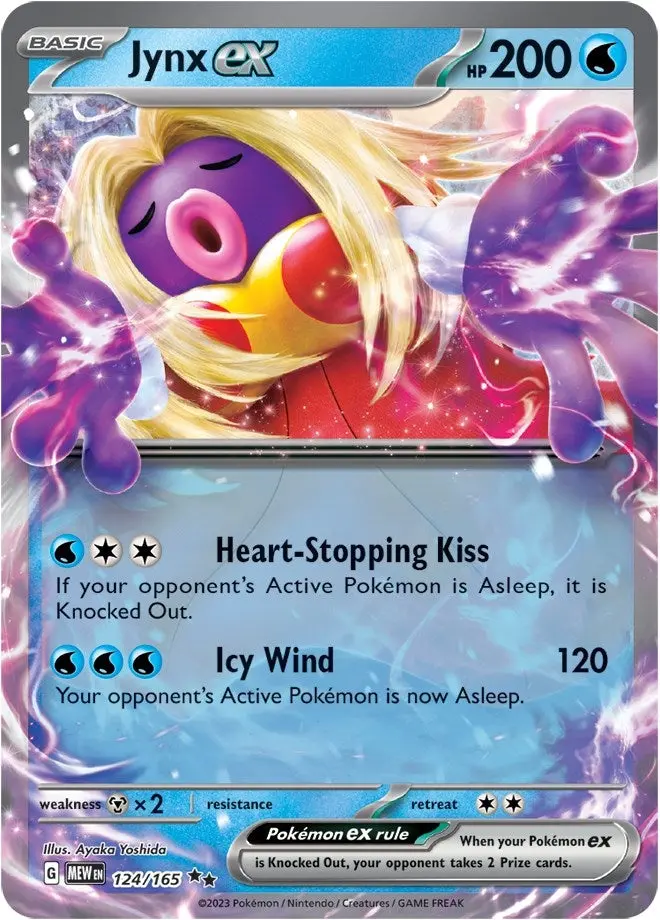 Jynx Ex (124/165) (Mew) 1