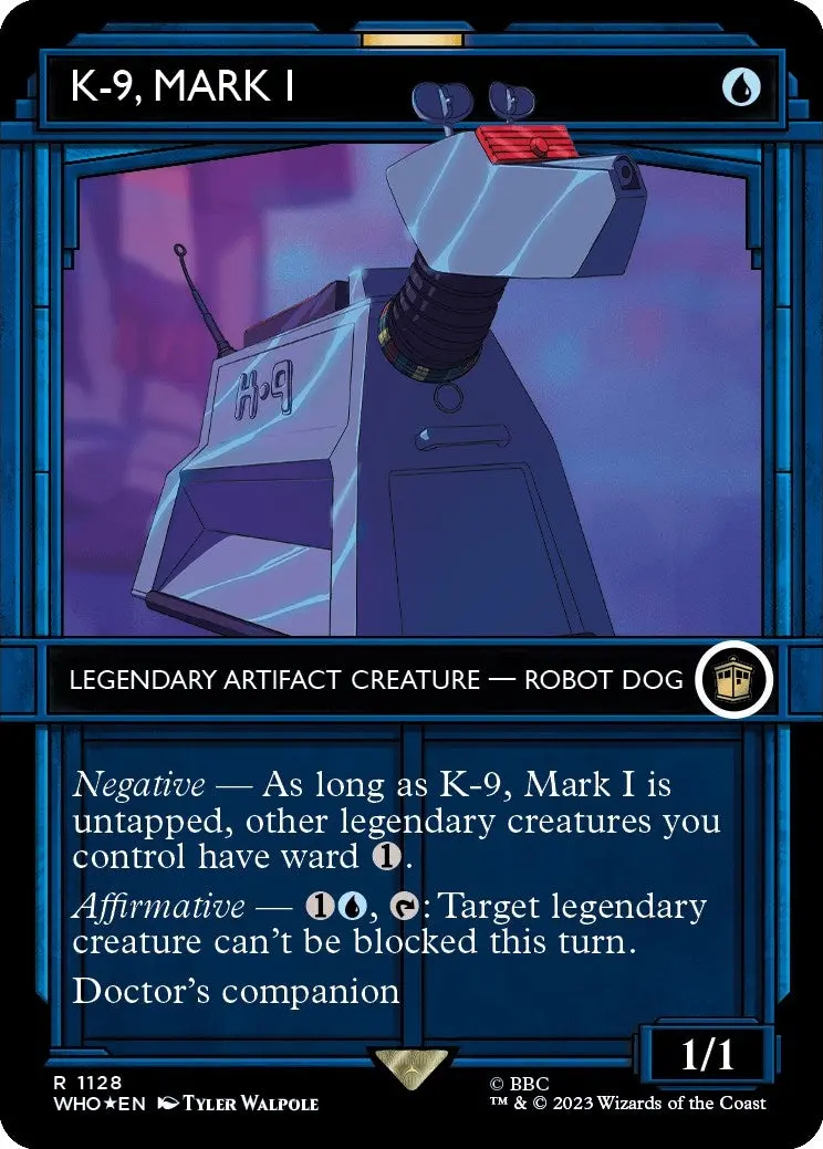 K-9, Mark I (Showcase) (Surge Foil) (1128) (Who) 1