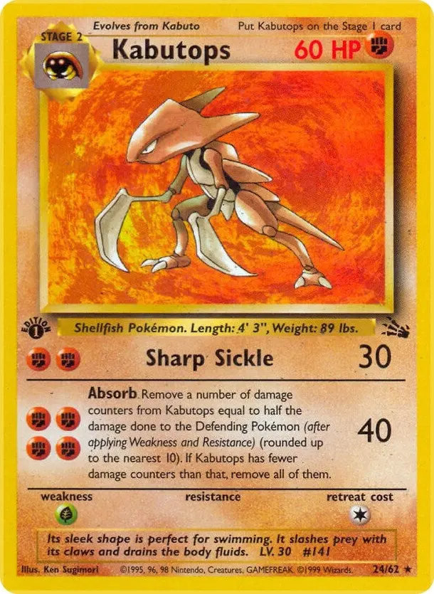 Kabutops (24) (24/62) (Fo) 1